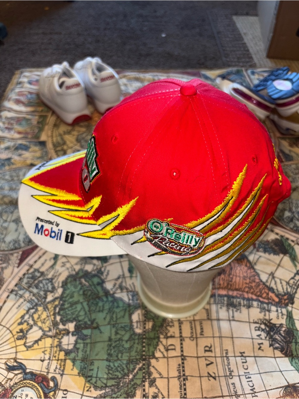 300 Red Racing Cap - Picture 2 of 5